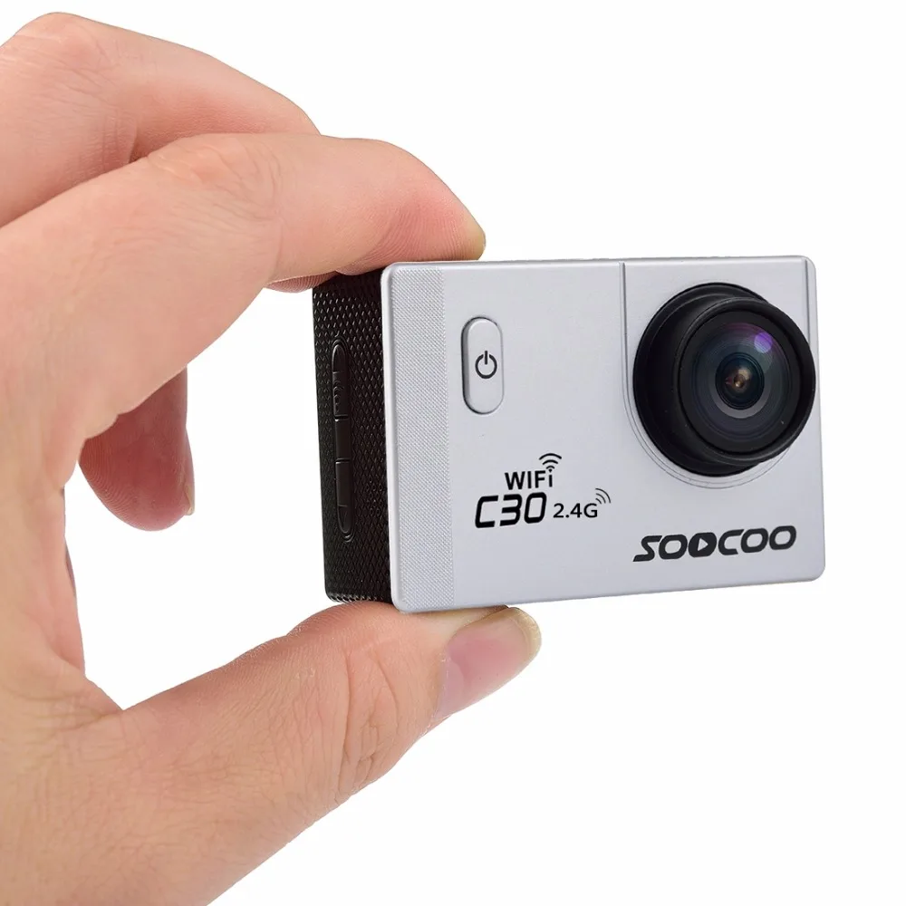 SOOCOO C30R 2' экран 170 градусов широкоугольная WiFi Спортивная экшн-камера видеокамера с водонепроницаемым корпусом чехол пульт дистанционного управления