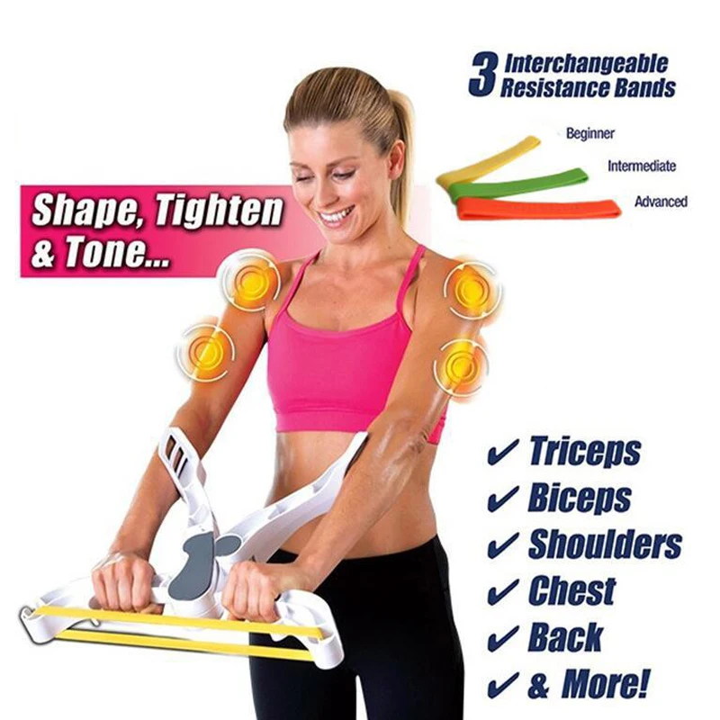 

Useful Wonder Arms Exercise Strength Band Upper Body Arm Workout Fitness Machine