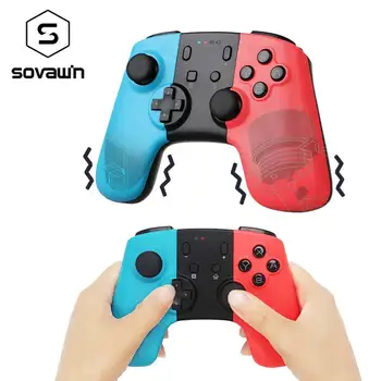 

Sovawin Bluetooth Vibration Wireless Controller Joypad for Nintend Switch Rechargable Handle Remote Gamepad Pro Joystick PC 360