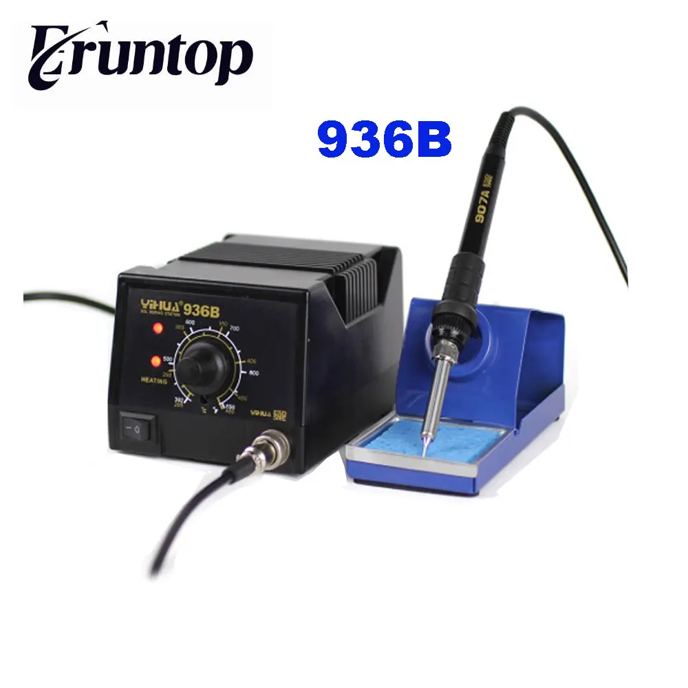 

YIHUA 936B 110v/220V Anti-static Constant temperature ESD Soldering Iron SMD Desolder Welder Welding Solder Station Stand Sponge