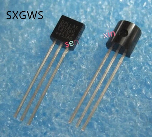 Free Shipping 5 Pcs. New Original Temperature Sensor Ds18s20 Ds1820 18 ...