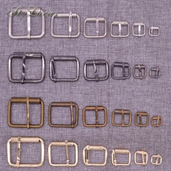Versatile Square Metal Buckles - Silver, Bronze, Gold - - 40MM (Silver 701  10pcs)