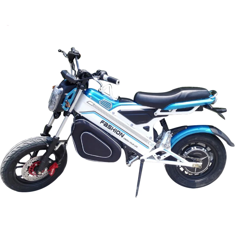 Discount New Fashionable Electric Bike with 48V 500W Brushless Hub Motor 48V 20Ah Lithium-ion Luxury Type Electric Motorcycles Ebike 3