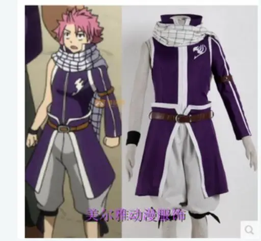 

Fairy Tail Team Fairy Tail A Natsu Dragneel outfit costume Cosplay