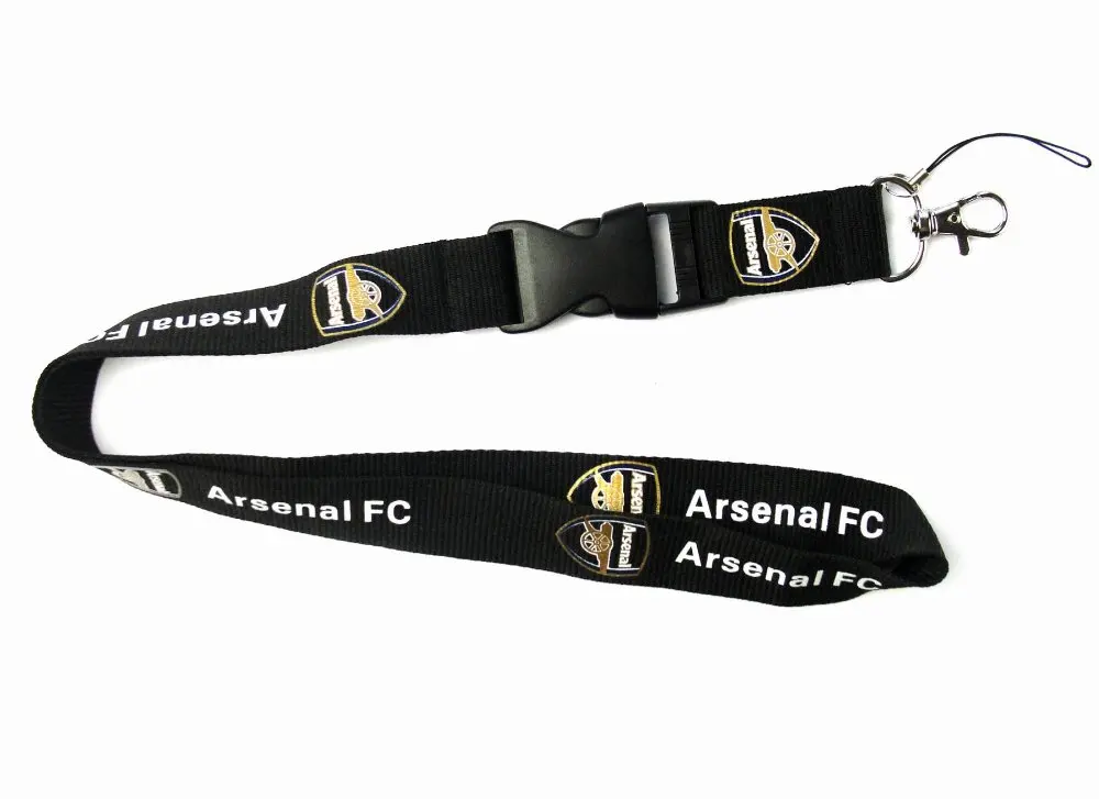 Многоцветные и дизайнерские ремешки для футбольных или футбольных клубов с логотипом ID держатель для карт ремешки брелок