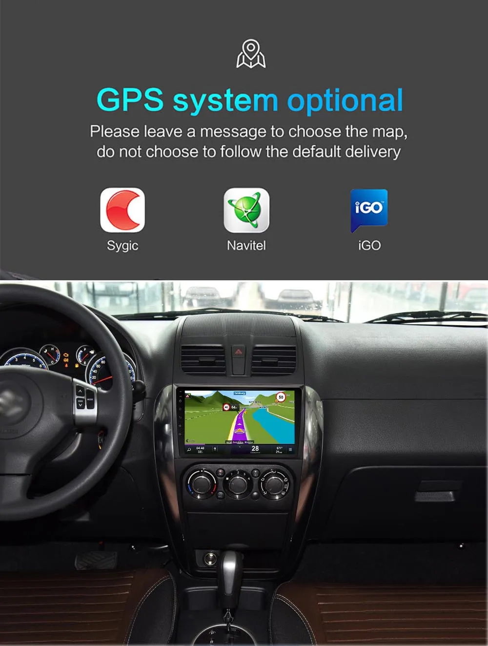2 din 2.5D Android 8,1 автомобиль радио мультимедиа плеер для Suzuki SX4 2006 2007 2008 2009 2010 2011 2012 2013 gps навигации