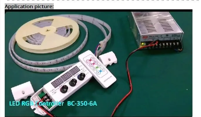 Светодиодный RGB контроллер DC12V-DC24V 3CH RF беспроводной пульт дистанционного управления и поворотная светодиодная rgb-лента контроллер RGB