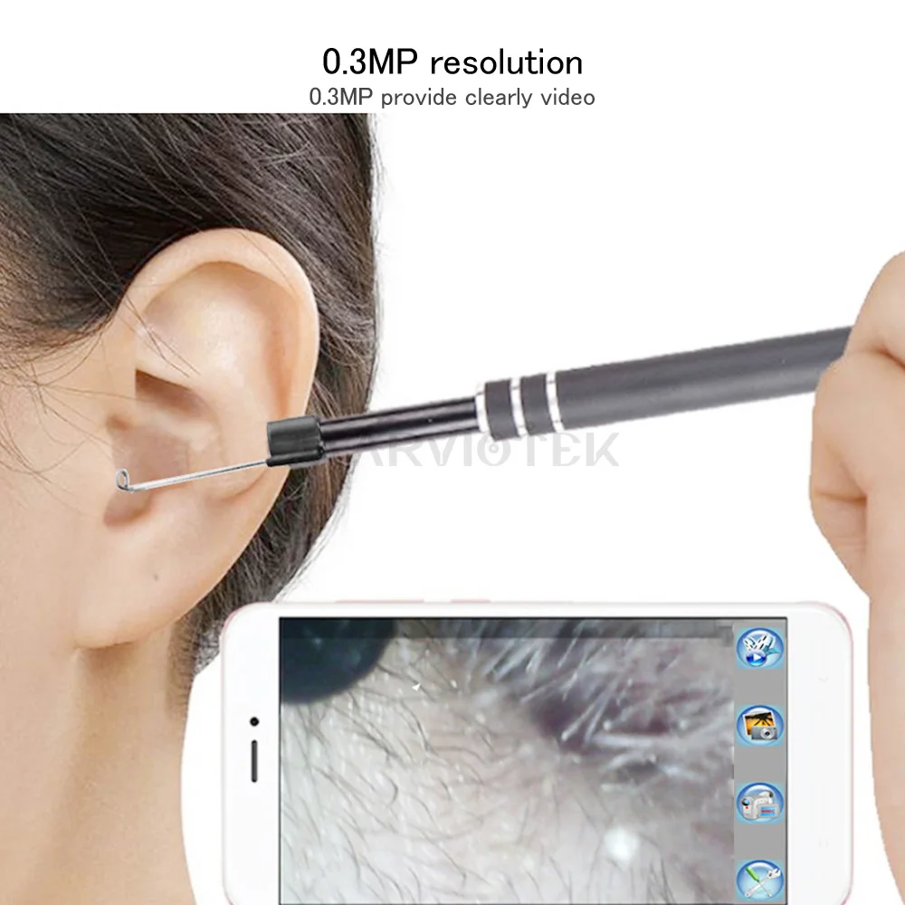 Многофункциональный USB инструмент для чистки ушей HD визуальная ложка для ушей с мини-камерой ручка для ушей уход за ушами для очистки ушей эндоскоп