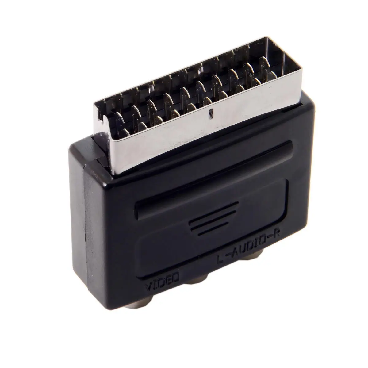 CY аудио видео композитный 3 RCA AV для Scart 21pin адаптер Microsoft Xbox и Европы