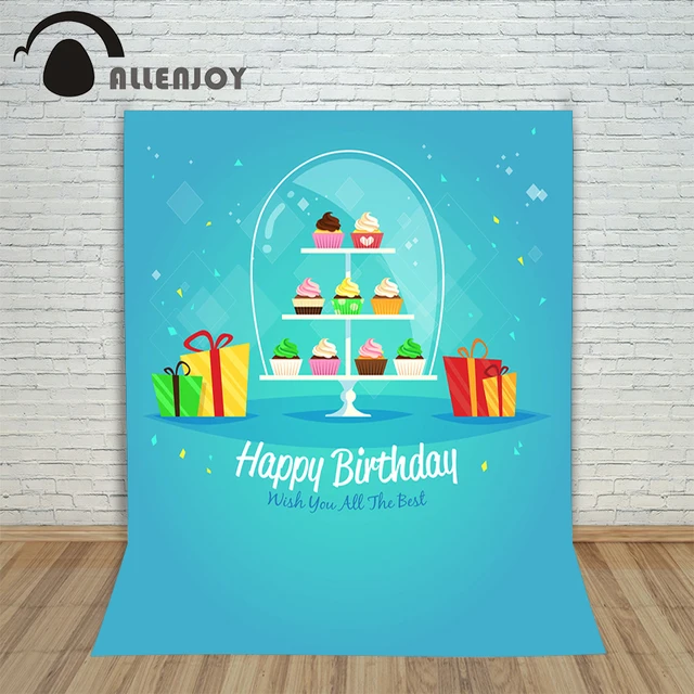 Allenjoy photography backdrops vintage flat balloons photo background christmas vinyl backdrops