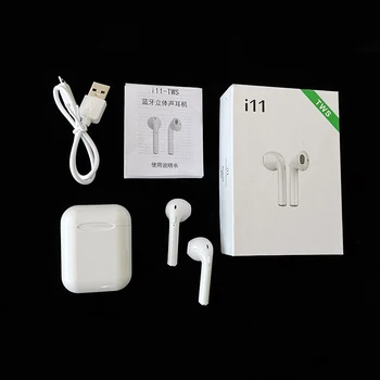 

i11 TWS Bluetooth 5.0 Wireless Earphone Headphone Earpieces Mini Earbuds With Mic for All Smartphone