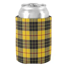 Старый шотландский клан шотландская клетка охладитель Свадебные аксессуары неопреновые держатели пива изысканный напиток Термосумка для напитков вечерние Декор