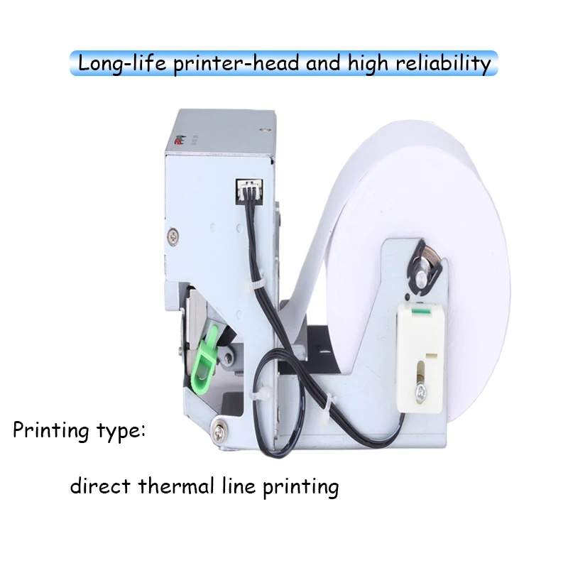 Thermal 58mm kiosk printer with auto cutter on self-service terminals locker project receipt printer Thermal 58mm kiosk printer with auto cutter on self-service terminals locker project receipt printer
