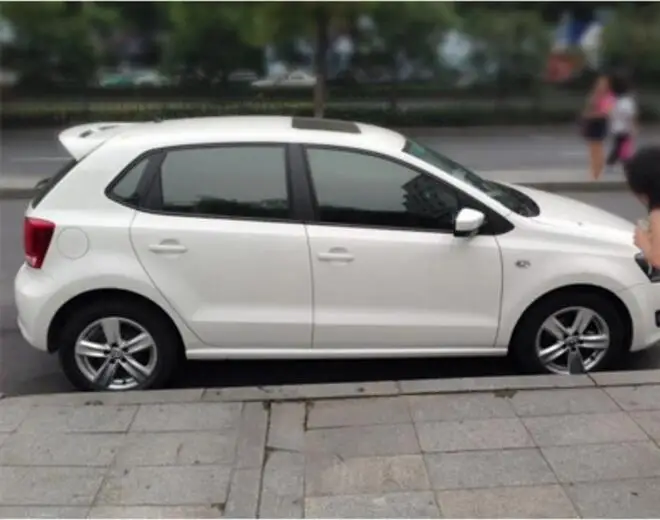 ABS краска CRA заднее крыло багажника выступ Спойлеры подходят для Vw Volkswagen POLO 2011 2012 2013