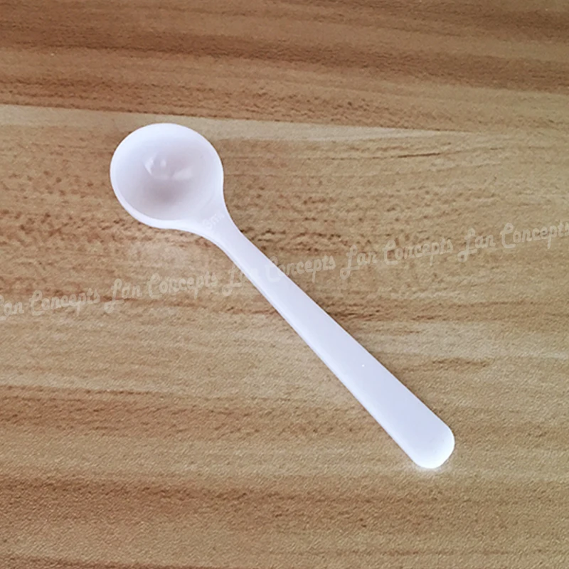 100pcs/lot 50ML Plastic Measuring Scoop 25 gram Spoon 25g Measure Spoons  Kitchen Tools - white free shipping - AliExpress