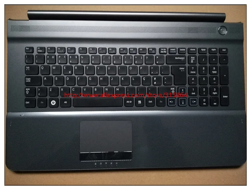 

Portugal PO New laptop keyboard with touchpad for Samsung RC710 RC720 BA75-02835H