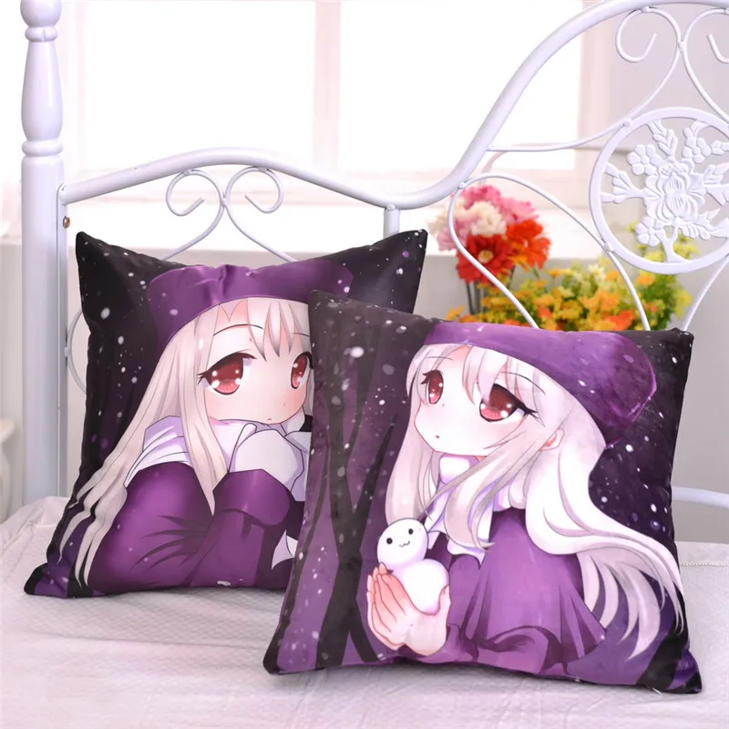 Японская аниме Fate Kaleid liner Prisma Illya обнимающая подушка для тела задняя подушка для спальни дома 45x45 см плюшевая ткань