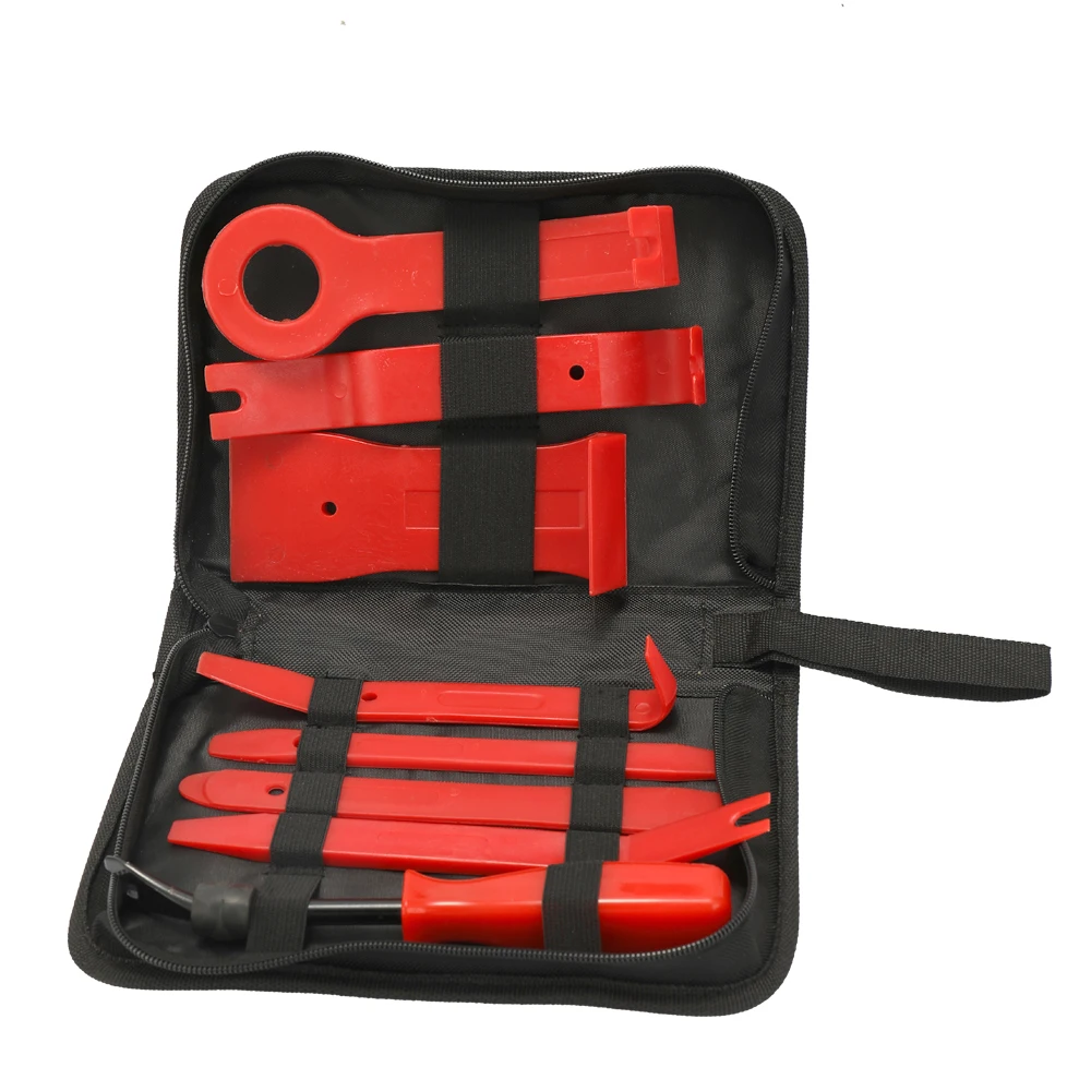 

8pcs/set Car Radio Audio Repairing Tools Plastic Pry Tool Trim Dashboard Door Clip Panel Removal Installer Opening Repair Tool