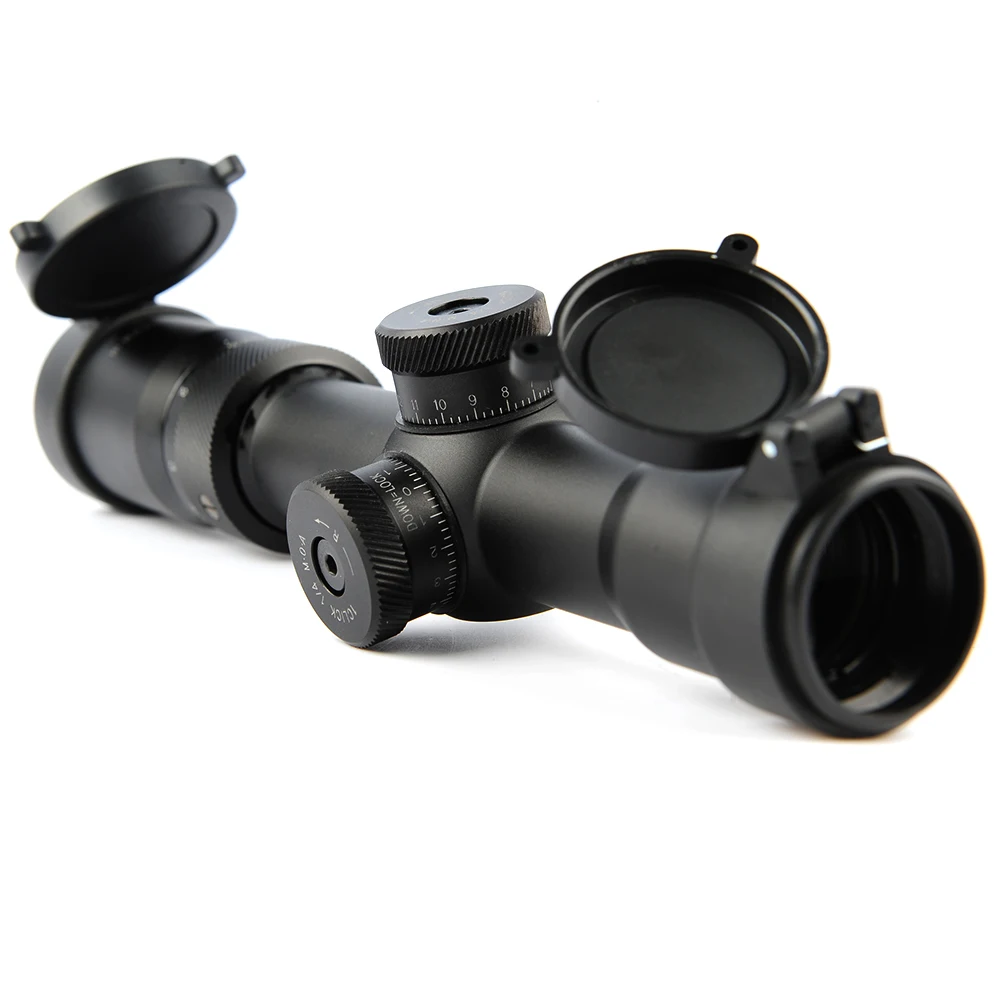 Тактический 1,5-8X28IR Riflescope с водостойким стеклом гравированный сетка подходит для ружье с мягкой пневматикой прицел охота