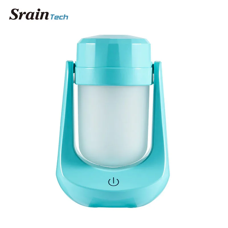 

SrainTech USB Mini Humidifier 180 Degree Rotary Spray Creative Gift Desktop Decoration Small Humidifier For Home And Office