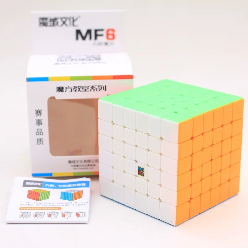 

MoYu 6x6x6 Cube Magic MofangJiaoshi MF6 6x6 Speed Game Cube Toy Maze Puzzle 68mm Magico cubo Educational Toys for Children