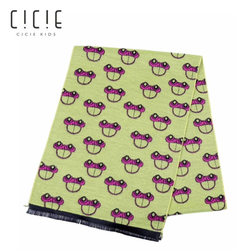 

TZ020 Baby Cotton Neck Scarf Cute Print Children Warm Scarf Kids Collars Autumn Winter Boys Girls O Ring Scarf Baby Cloth Access