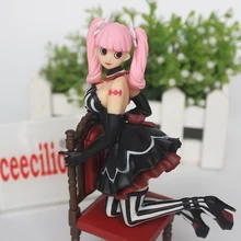 2 color Japanese Anime One Piece Girly Girls Perona with Chair Action Figure Ghost Princess Collection Toys 15cm