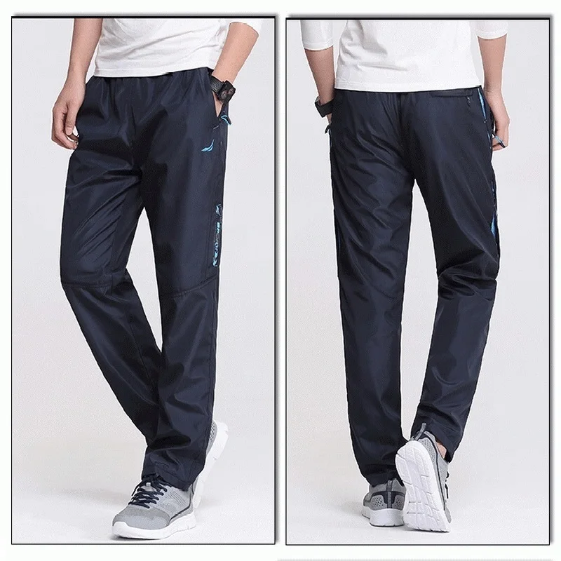 Sportswear Quick Dry Men's Exercise Pants Full Length Sweatpants Men ...