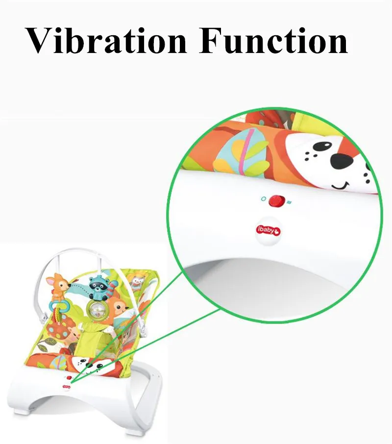 Health and Safety, Multi-Function Shock Rocking Chair Kids Automatic Vibration Rocking Chairs Baby Puzzle Leisure Bouncers12