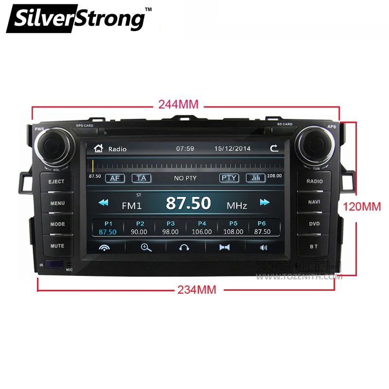 Cheap SilverStrong 7" Touch Screen Original size Car DVD for Toyota Auris hatchback Support Steering wheel control Function 2 Cheap SilverStrong 7" Touch Screen Original size Car DVD for Toyota Auris hatchback Support Steering wheel control Function 2