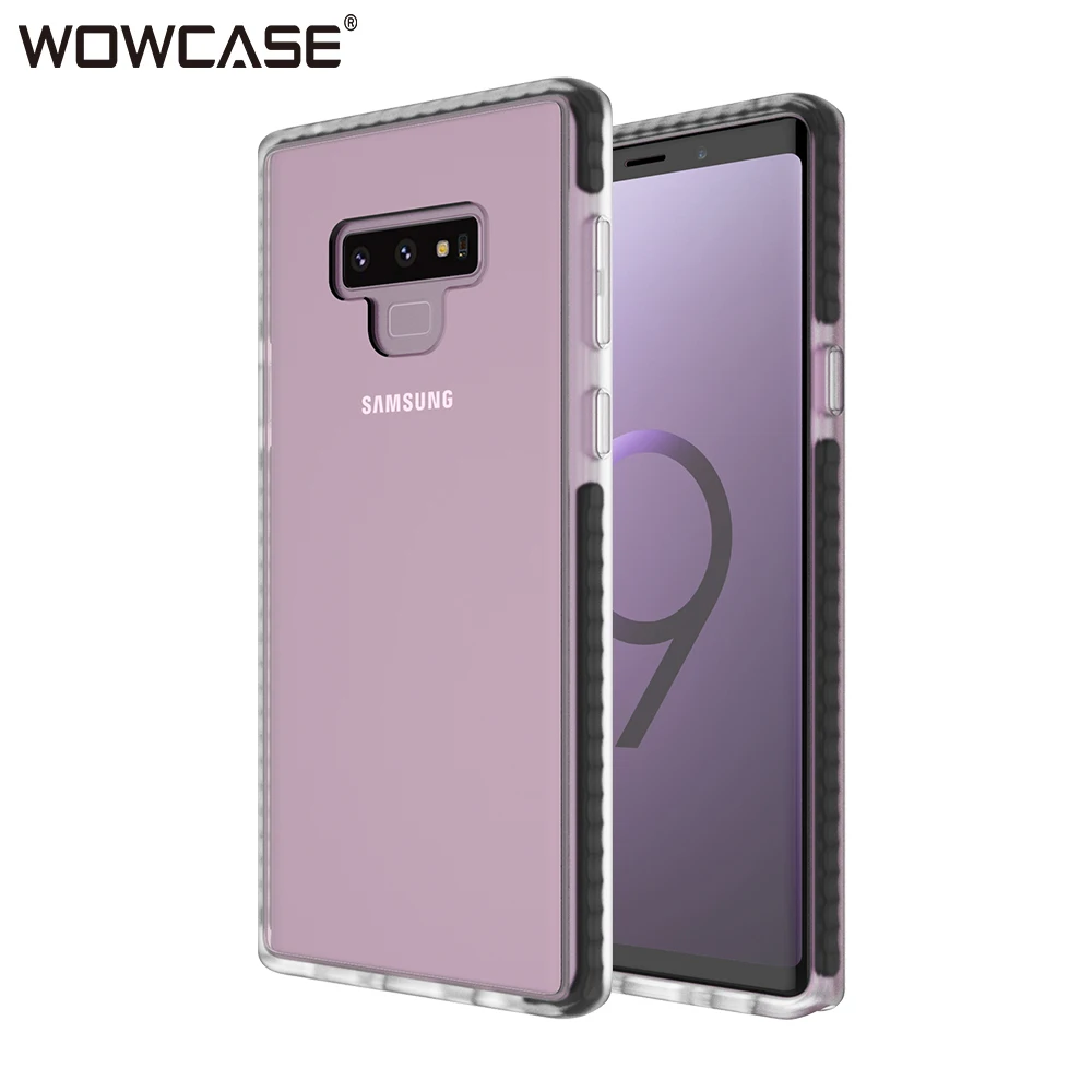For Samsung Galaxy Note 9 Case WOWCASE Armor Shockproof Transparent PC+TPU Ultra Slim Cover Cases Shell |