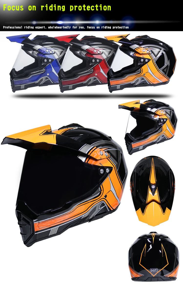 Motocicleta Moto Cross Casco Capacete мотоциклетный шлем грязи велосипед внедорожный Мотокросс MX шлемы DOT