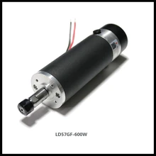 600 W четырехтактный двигатель с воздушные охлаждением шпинделя ЧПУ гравировальный станок Главный вал граверного станка двигатель Дырокол машина шпинделя DC ER11