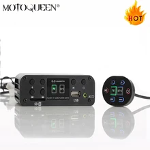 Support 12V ANDONIS Motorcycle MP3 player,Scooter audio support SD card ATV Motorbike Bluetooth MP3 usb player