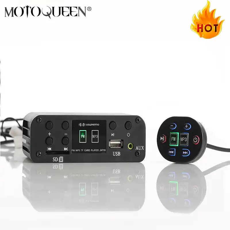 motorcycle bluetooth mp3 player