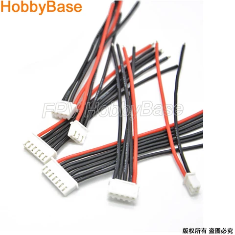 Connector for RC Battery 100MM RC Lipo Battery Wire Battery Plug 2s 3s 4s 5s 6s 22AWG Balance Plug for Imax B6 Connector Cable Connector for RC Battery 100MM RC Lipo Battery Wire Battery Plug 2s 3s 4s 5s 6s 22AWG Balance Plug for Imax B6 Connector Cable