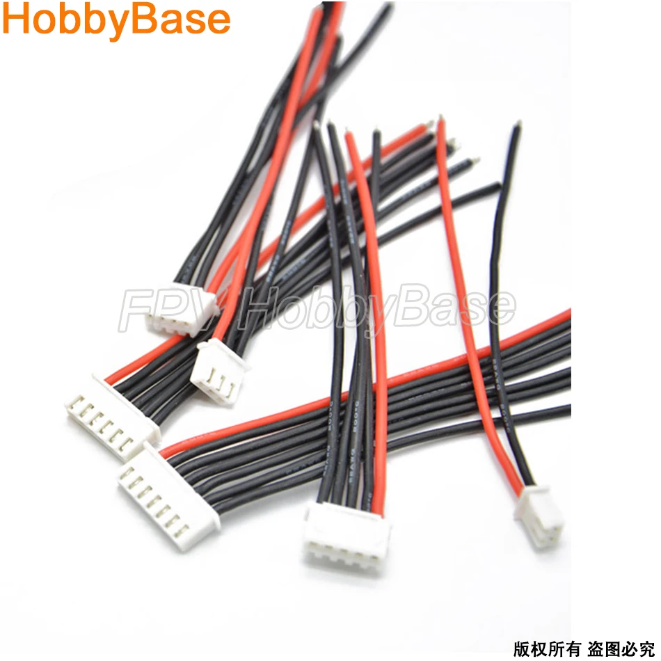 Разъем для аккумулятора RC 100 мм Lipo Провод Аккумулятора штекер 2s 3s 4s 6s 22AWG