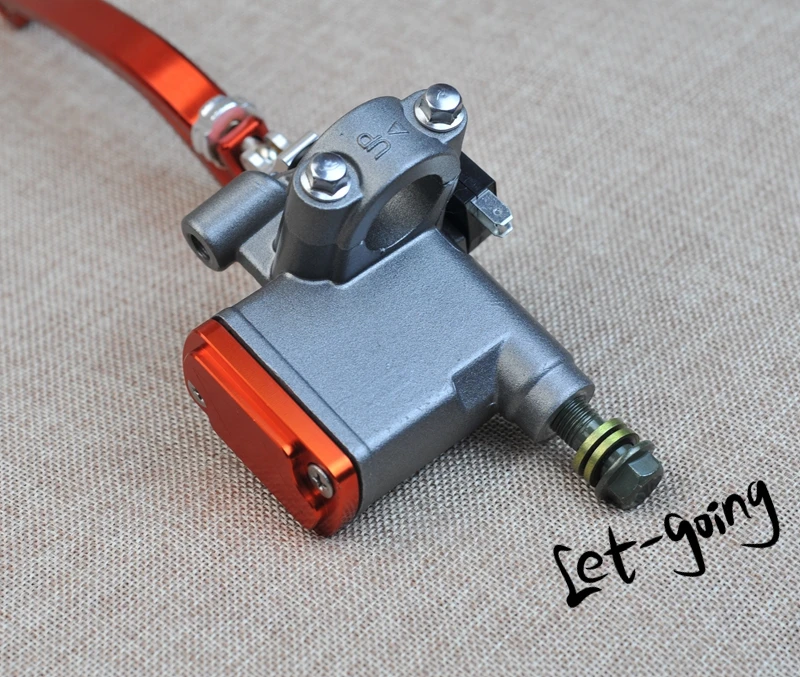 Baratos Cilindro maestro de bomba de freno manillar de palanca de motocicleta embrague hidráulico moto de carreras 22mm para Honda Yamaha Kawasaki Suzuki