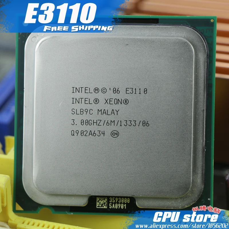 Процессор Intel Xeon E3110 cpu(3,0 ГГц/6 м/1333 ГГц) Socket 775