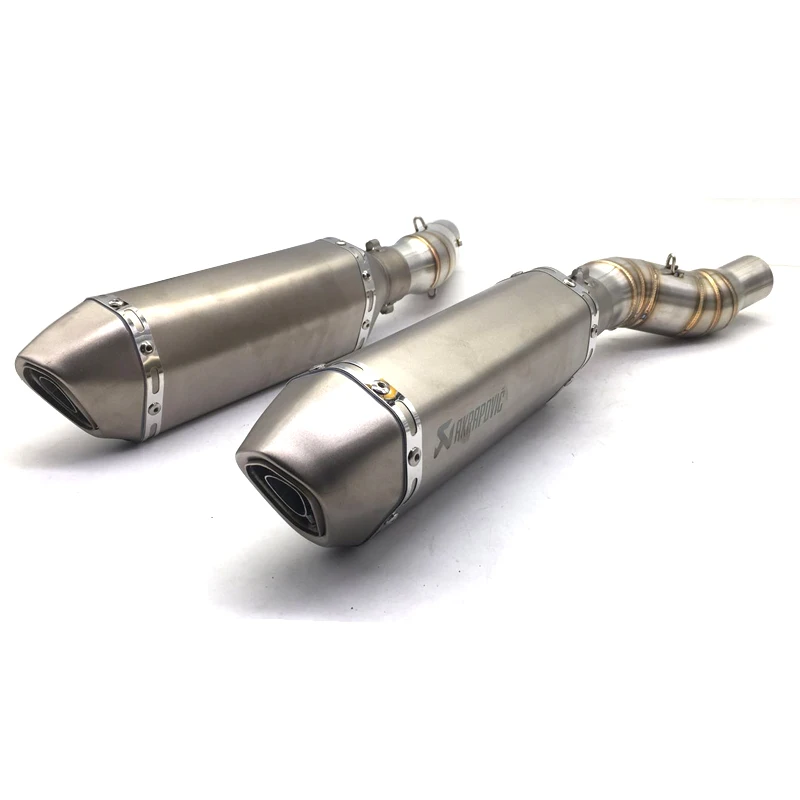 

For Kawasaki Z1000 2010-2016 Motorcycle Exhaust middle pipe Muffler with exhaust motorcycle
