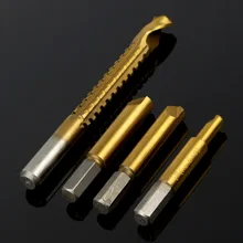 4pcs Hss Titanium Wood Screw Remover Extractor Saw Drill Screw Extractor Damaged Bolt Nut Remover Easy Out Drill Hole Saw Cutter 4pcs Hss Titanium Wood Screw Remover Extractor Saw Drill Screw Extractor Damaged Bolt Nut Remover Easy Out Drill Hole Saw Cutter