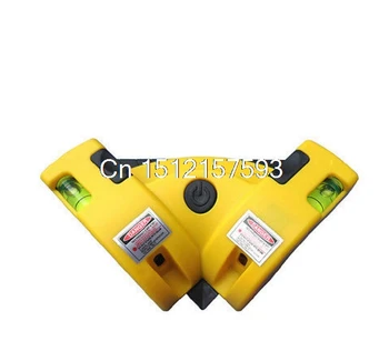 

1 Pcs 90 degree Vertical Horizontal Laser Line Lever Meter Square Ground on/off