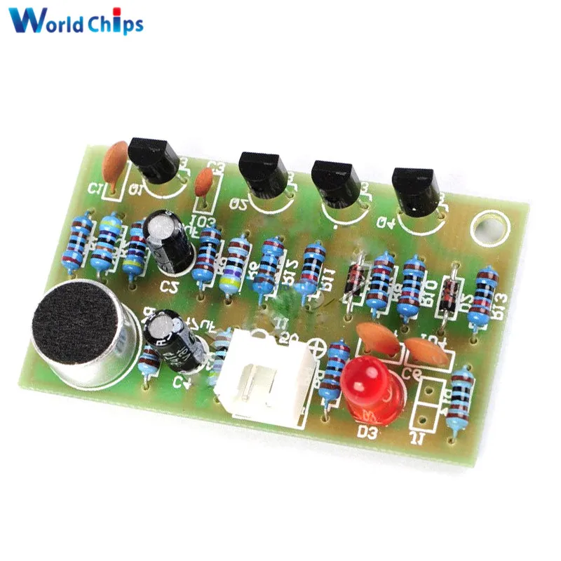 

DIY Clap Acoustic Control Switch Module Suite Circuit Electronic PCB Kit 5V for Arduino DIY Kit