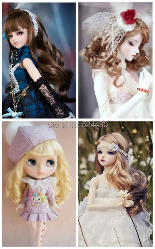 alla doll wigs