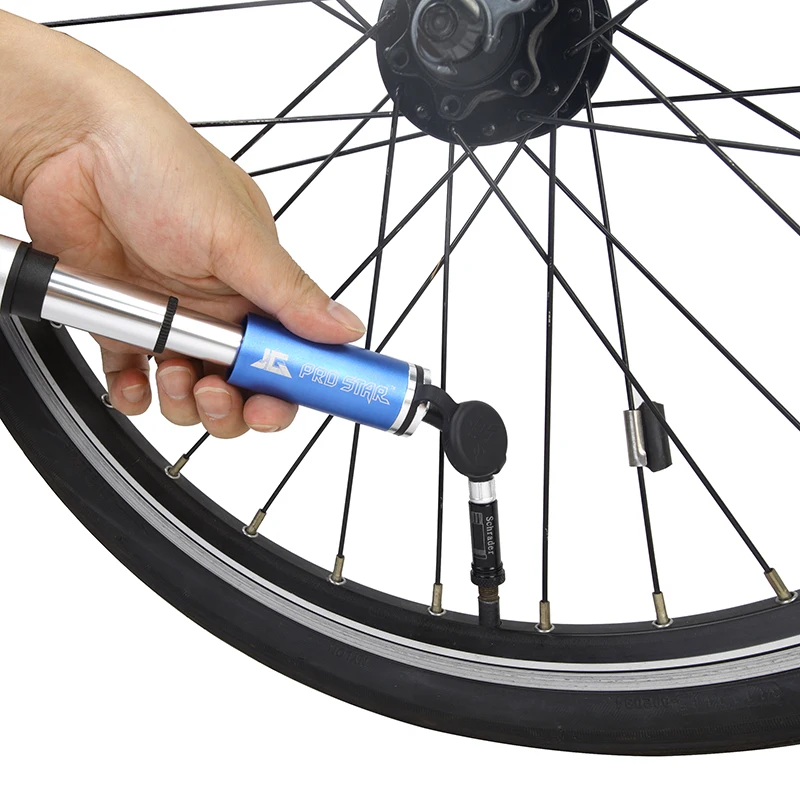 Portable Aluminum Alloy Bike Pump Bicycle Air Pump Bombin De Bicicleta