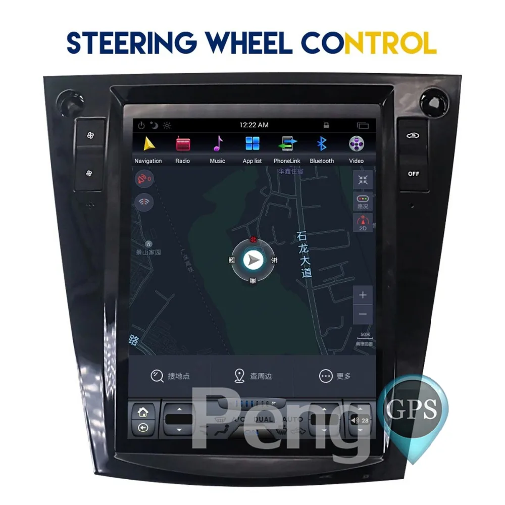 2 Din Tesla стиль 10," Android 7,1 Автомагнитола gps-навигация, dvd-плеер головное устройство для Subaru Forester 2013