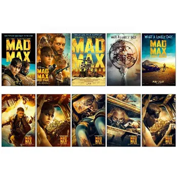 

10 pcs/lot Mad Max 4 Movie Poster Souvenir Card Sticker DIY Scrapbooking Decoration Planner Stickers Pack Bomb 1332