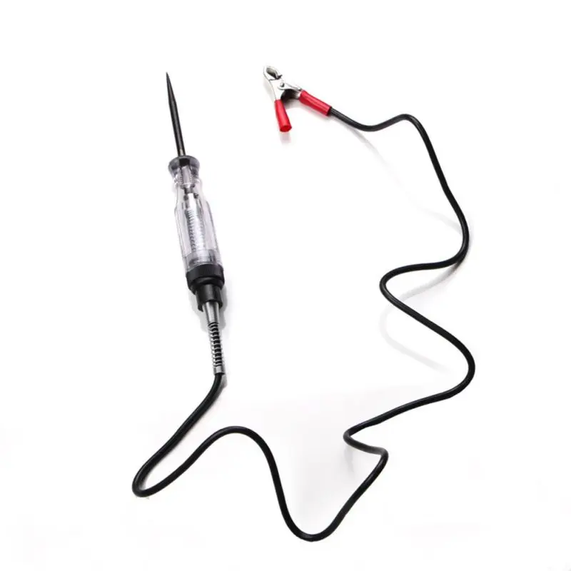 

DC Auto Vrachtwagen Voltage Circuit Tester Auto Test VoltMet Lange Probe Pen Gloeilamp Auto Onderhoud Gereedschap
