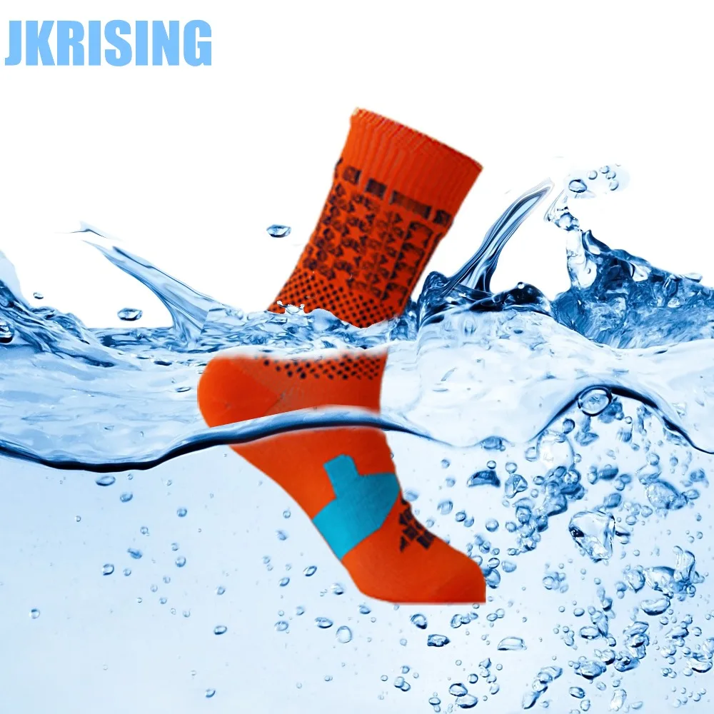 

JKRISING Waterproof Socks Professional Windproof Breathable Coolvent Men Women Winter Socks