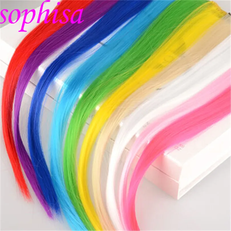 Valentine's day gifts/2016 new Straight Long Women/ Hair Extension/Color Women Synthetic Hair free shipping